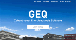 Desktop Screenshot of geq.at